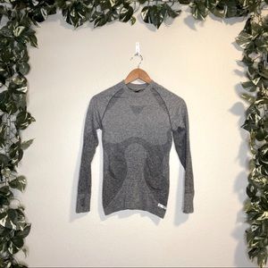 Gymshark Athletic Long Sleeve Top Grey